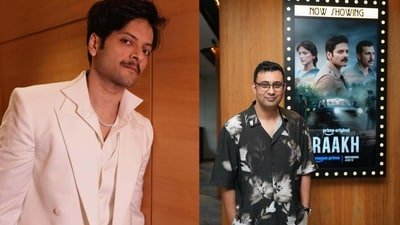 Ali Fazal with Prosit Roy Ali Fazal with Prosit Roy