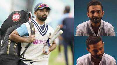Ajinkya Rahane (BCCI Photo) Ajinkya Rahane fights back tears as he bids farewell to international cricket - WATCH