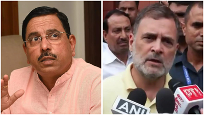 Congress, BJP spar over Pralhad Joshi's pick as education minister