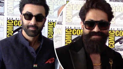 'Ramayana' stars Ranbir Kapoor and Yash ARRIVE at San Diego Comic-Con 2026 for grand trailer launch - PICS