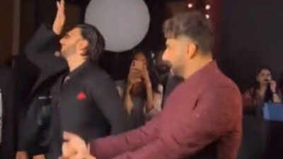 'Gunday'vibes return! Ranveer Singh and Arjun Kapoor's reunion becomes the biggest highlight of Anshula Kapoor's wedding reception