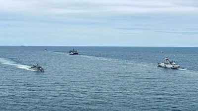 Representaitve image (File photo) Indian Navy foils piracy bid in Gulf of Aden; MARCOS secure cargo ship carrying critical consignment for India
