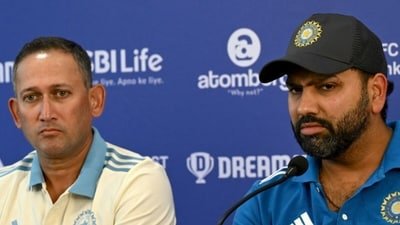 The Ajit Agarkar vs Rohit Sharma saga has opened a long list of unceremonial exits (AFP) The Ajit Agarkar vs Rohit Sharma saga has opened a long list of unceremonial exits (AFP)