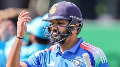 Scores of 11 and 26 in the first two England ODIs didn't help Rohit Sharma either (ANI) Scores of 11 and 26 in the first two England ODIs didn't help Rohit Sharma either (ANI)