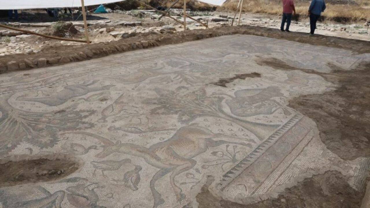 Roman mosaic