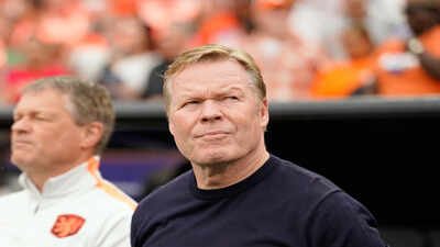 Netherlands head coach Ronald Koeman (AP Photo) 'No one is more disappointed than I am': Ronald Koeman resigns after Netherlands' historic World Cup exit