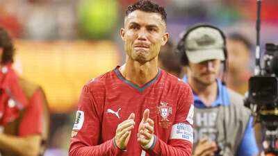 Cristiano Ronaldo (AP Photo) Cristiano Ronaldo's two-word message after Portugal's FIFA World Cup 2026 exit