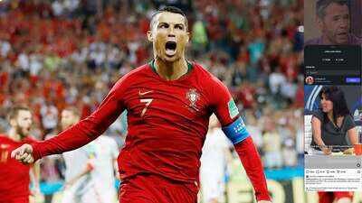 Cristiano Ronaldo (Image credit: AP) Another controversy! Cristiano Ronaldo likes Instagram post claiming FIFA helped Argentina reach World Cup final