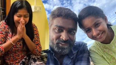 'I never even dreamed': Sachana Namidass gets emotional, thanks parents after winning National Award for 'Maharaja'