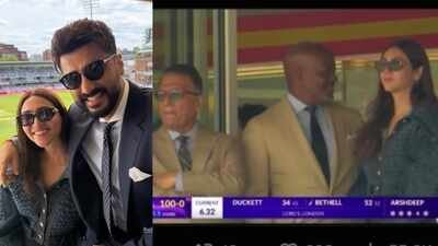 Sahiba Bali mistaken for Anushka Sharma as she gets spotted at Lord's, subtly takes a jibe at dating reports with Arjun Kapoor - PICS inside