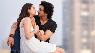 Ahaan Panday and Aneet Padda in Mohit Suri's Saiyaara. Ahaan Panday and Aneet Padda in Mohit Suri's Saiyaara.