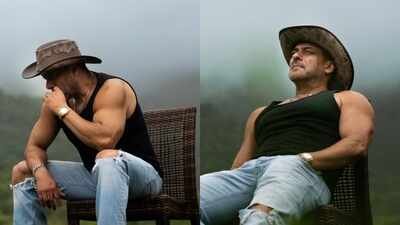 Salman Khan breaks the internet as he soaks in the rains with swag, flaunts ripped physique and jeans, teases 'Maatrubhumi' release
