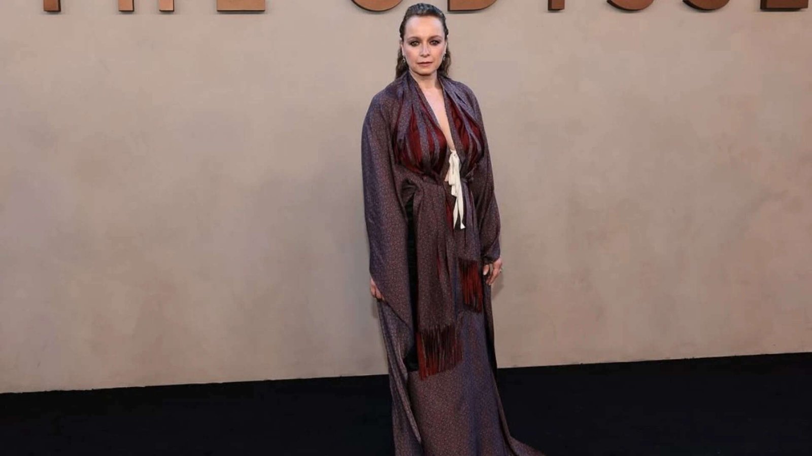 Samantha Morton at 'The Odyssey' NYC premiere