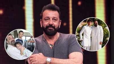 Sanjay Dutt's twins Shahraan And Iqra pen heartfelt birthday notes for their father: 'Best dad anyone could ask for'
