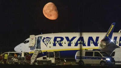 Passenger partially sucked through window after Ryanair flight suffers mid-air emergency