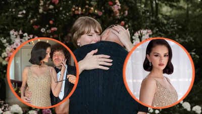 Selena Gomez turned heads in a crystal-embellished gown as she celebrated Taylor Swift and Travis Kelce's wedding festivities.Image credit (Instagram) Selena Gomez dazzles in a sequined dress as she attends Taylor Swift and Travis Kelce's wedding festivities
