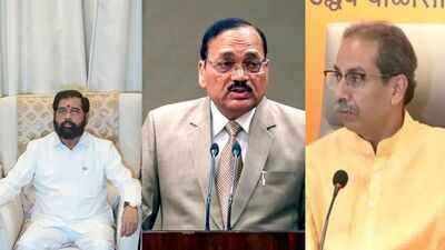 Sena (UBT) moves SC challenging Speaker's approval of MPs' merger with Shinde faction (ANI, PTI images) 'We will see': CJI as Sena (UBT) moves SC challenging LS Speaker's approval of MPs' merger with Shinde faction