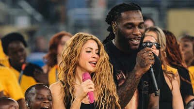 Shakira and Burna Boy reunited on the pitch for final rehearsals ahead of the historic FIFA World Cup 2026 Final halftime performance.Image credit (Instagram) Shakira, Burna Boy share GLIMPSES of FIFA World Cup 2026's historic halftime show rehearsals