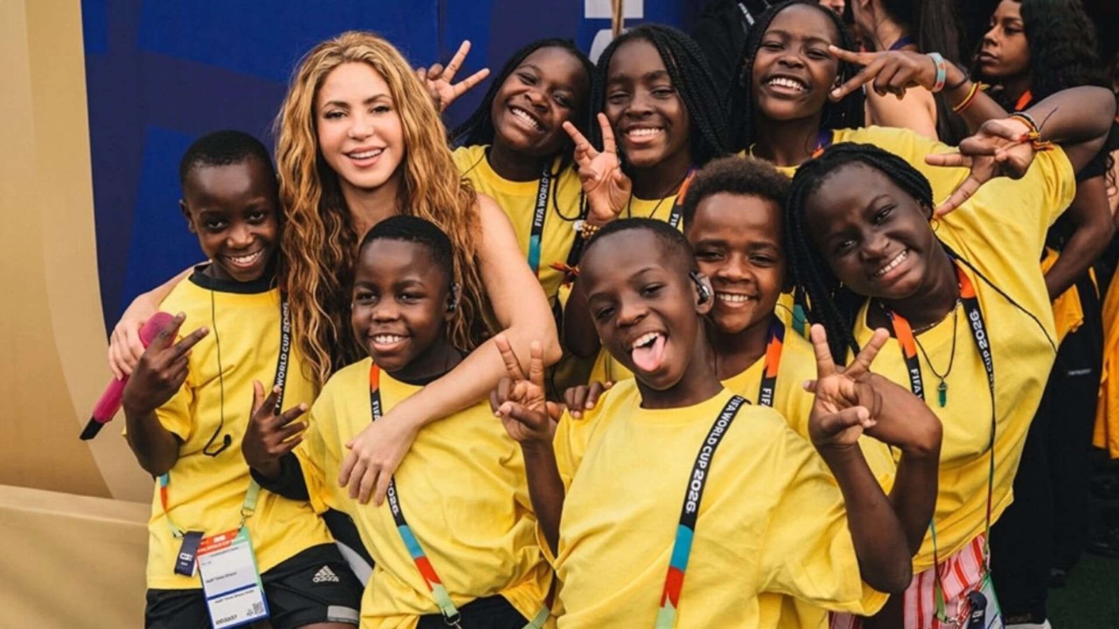 Shakira urges world leaders to invest in children's future