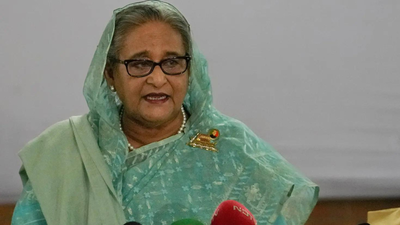 Her announcement comes months after Bangladesh's International Crimes Tribunal sentenced her to death after convicting her of crimes against humanity 'May get arrested or killed': Sheikh Hasina says she will return to Bangladesh in December