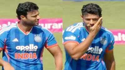 Shivam Dube (Image credit: X) IND vs ENG 5th T20I: Shivam Dube's big blunder turns the game in England's favour - WATCH