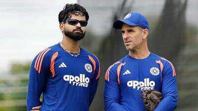 Shreyas Iyer and Ryan Ten Doeschate (BCCI Photo) 'It will be harsh to say ... ': Ex-India batter on Shreyas Iyer's future as T20I captain