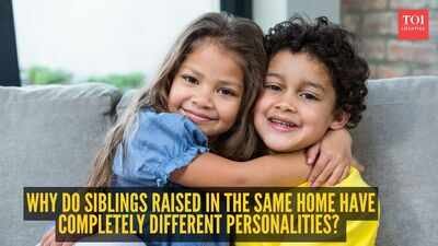 Why do siblings raised in the same home have completely different personalities? This is what science says