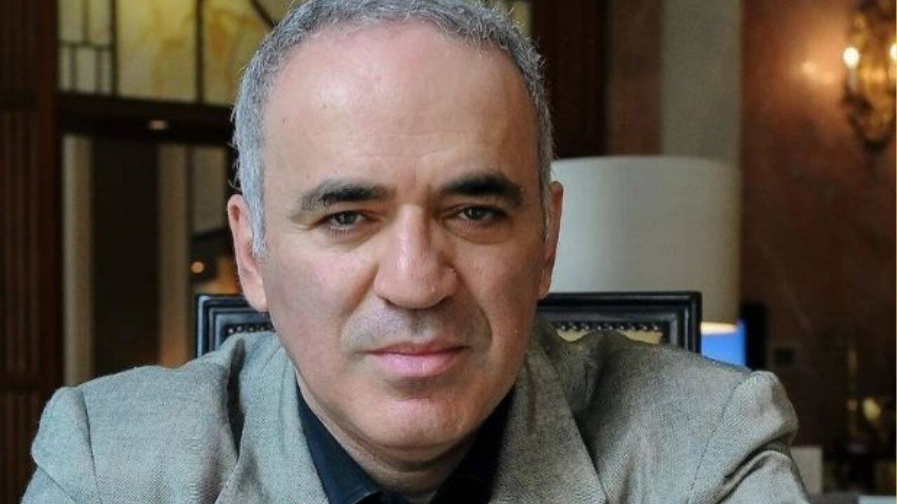 Six-time World Chess Champion Garry Kasparov