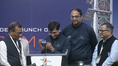'I saw launch live, you have inspired youth': PM Modi calls Skyroot team, hails success of mission
