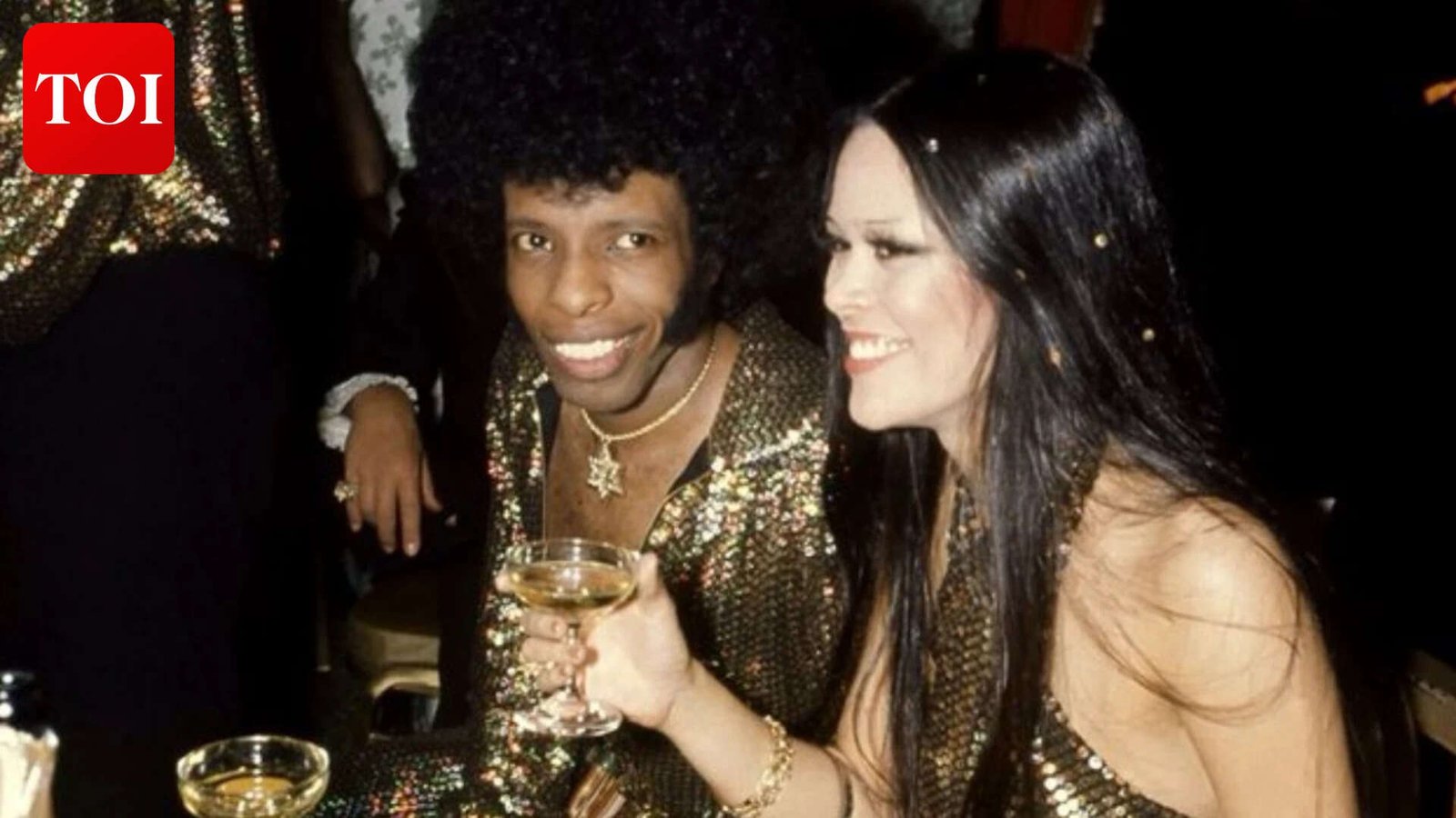 Sly Stone and Kathy Silva tied the knot on the MSG stage<br>