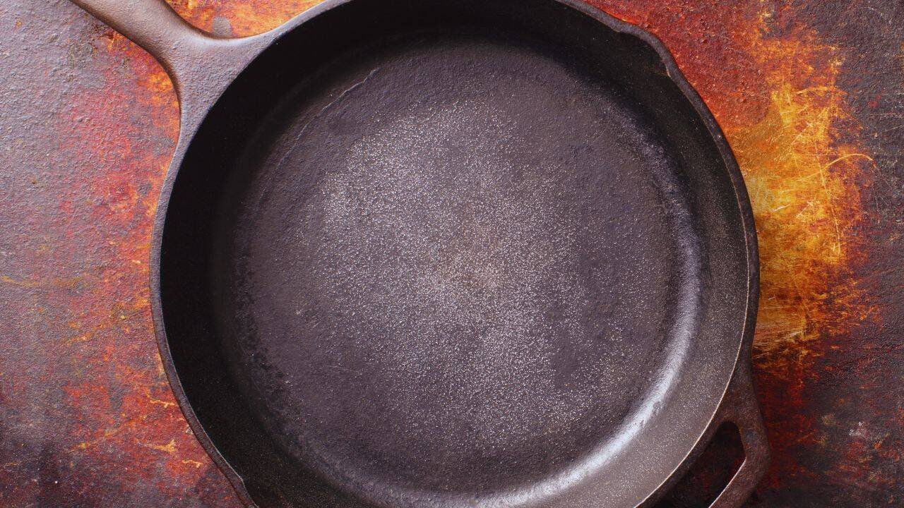 Some iron leaches out in the food in this kind of cookware