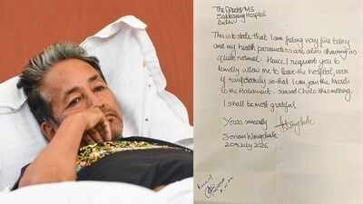 Sonam Wangchuk feels well and seeks temporary hospital release to join the protest march. 'Feeling very fine': Sonam Wangchuk seeks discharge from hospital to join 'Chalo Sansad' march; calls restrictions unjustified