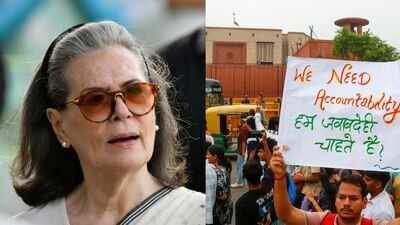 'Trademark arrogance': Sonia Gandhi says Modi govt treated NEET protesters as 'enemies of nation'