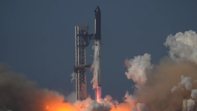 SpaceX's Starship rocket lifts off for a test flight from Starbase, Texas SpaceX launches 13th Starship test flight, deploys 20 next-generation Starlink satellites