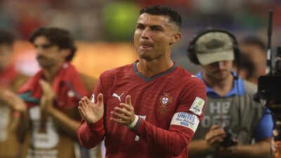 Portugal's Cristiano Ronaldo (AP Photo/Gareth Patterson) 'Euro is just as significant to me as a World Cup': Cristiano Ronaldo sparks debate after Portugal exit