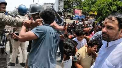 Statewide bandh occurred in Bihar over the alleged NEET paper leak. Bihar bandh: Cops, protesters clash in Patna, police vehicles vandalised; Tej Pratap Yadav detained