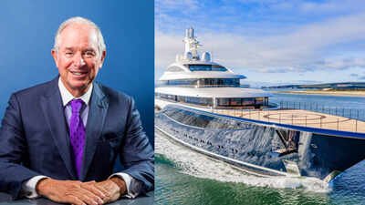 Stephen Schwarzman, the most powerful man on Wall Street, who manages $1.4 trillion and yet proudly wears a $140 Swatch, has taken delivery of his brand-new $400 million superyacht, aptly named Destiny He manages a $1.4 trillion empire and wears a $140 Swiss watch. Now Stephen Schwarzman has a $400 million superyacht with a glass-bottom pool, helipad and fold-down balconies