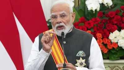 PM Modi conferred with Indonesia's highest honour during his 2-day state visit