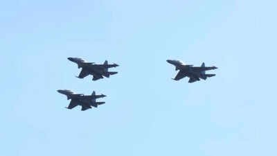 A formation consisting of three Su-30 MKIs fly in formation. (Image credit: Indian Air Force) IAF ranks 3rd in global airpower, outflanks China for 5th time since 2022; but critical gaps still remain