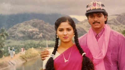 Picture Credit: Instagram Swathi shares rare throwback photos with ‘Jana Nayagan’ star Vijay, says ‘My first hero, Ilaya Thalapathy Vijay’