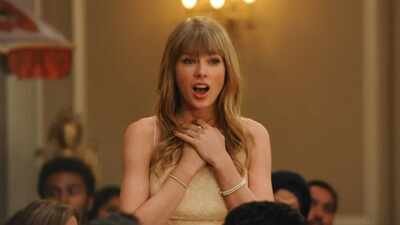 When Taylor Swift's character crashed a wedding and confessed love to the groom: 'Oh Shivy, I have loved you since the first grade'