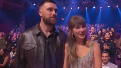 Taylor Swift and Travis Kelce leave Madison Square Garden after rehearsal dinner with close friends; Bride and Groom gear up for July 3 wedding- WATCH