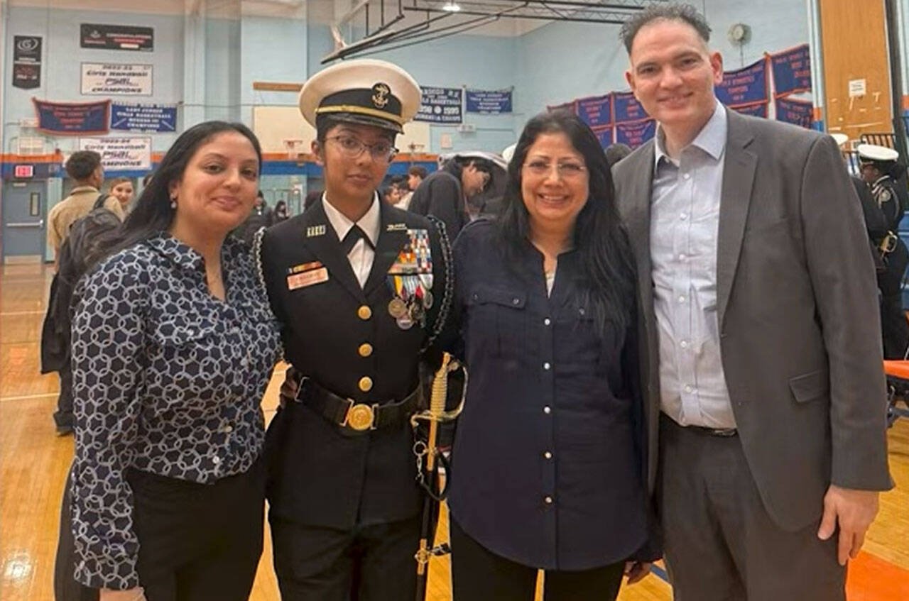Teen leader Riddhi Chauhan earns Naval Academy Preparatory School admission after years of cadet training