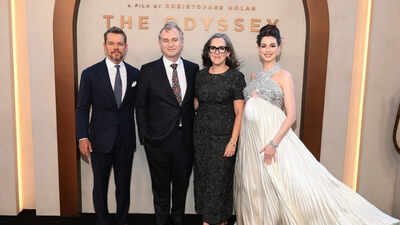 Christopher Nolan joined the star-studded cast of The Odyssey, including Matt Damon, Anne Hathaway, Tom Holland, Zendaya, Lupita Nyong'o, Charlize Theron, Jon Bernthal and Samantha Morton, for a memorable red-carpet celebration.Image credit (Instagram) 'The Odyssey' New York premiere red carpet: Anne Hathaway, Zendaya, Tom Holland, Christopher Nolan and more arrive in style