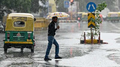 The ongoing rainfall is expected to provide relief from the humid weather that residents have been experiencing in recent days. Delhi-NCR wakes up to another rainy morning; IMD issues orange alert