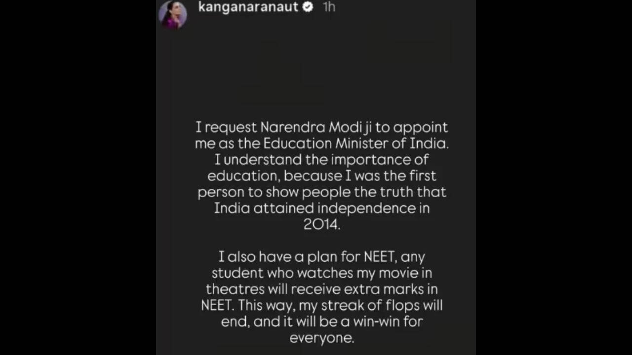 The TRUTH behind viral claim linking Kangana Ranaut with Education Minister position after Dharmendra Pradhan exit, here's what we know<br>