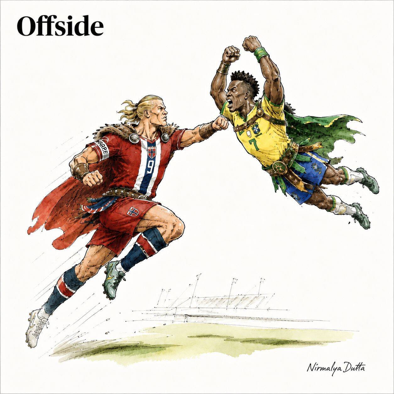 Thor vs Hulk: World Cup edition