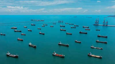 (Representative Image) Image source: Getty Images Thousands of idle ships trapped near the Strait of Hormuz could become floating nurseries for invasive marine species and spread them worldwide when trade resumes