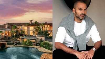 Image Credit: Instagram/ @barlowedalyrealty and @_tonyparker09 Tony Parker’s 53-acre Texas estate once asked $20 million, but the former Spurs star’s mansion with a private water park is now listed for $11 million