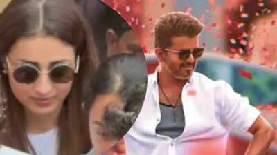 Trisha Krishnan watches Vijay’s ‘Jana Nayagan’ FDFS, security rushes her through huge crowd outside theatre- Video inside